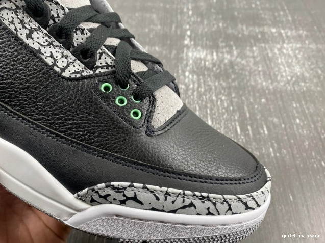 Rep Air 3 CT8532-031 Green Jordan Glow 0802